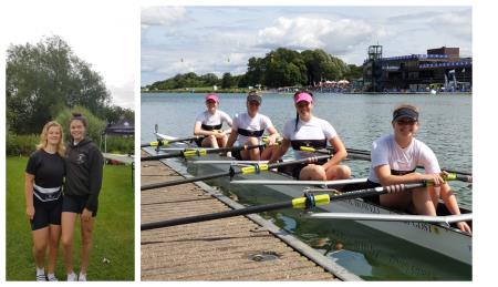 Rowing success for Katie and Lottie